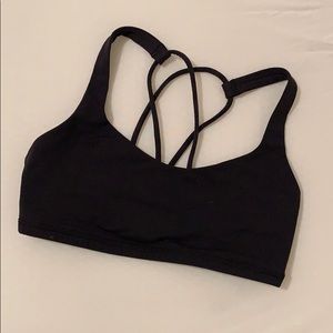Black Lululemon Sports Bra